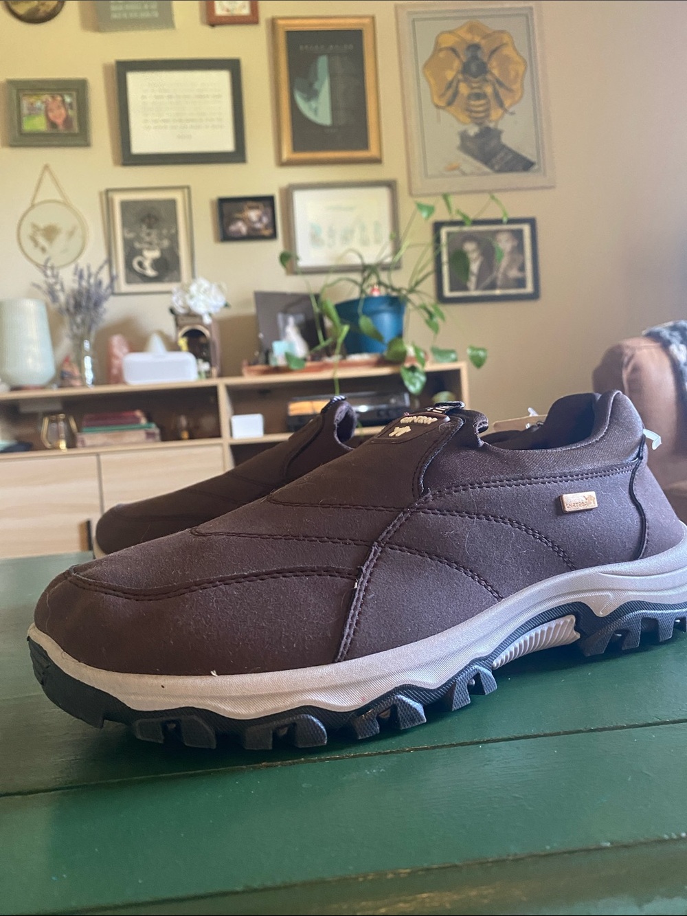 Men's Brown Slip-On Casual Shoes